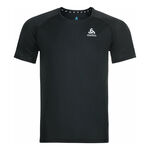 Vêtements Odlo Odlo Crew Neck Essential Chill-Tech Maillot De Course Hommes-Noir