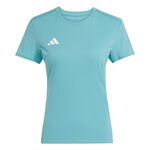 V&ecirc;tements adidas adidas Adizero Essential Maillot De Course Femmes-Turquoise