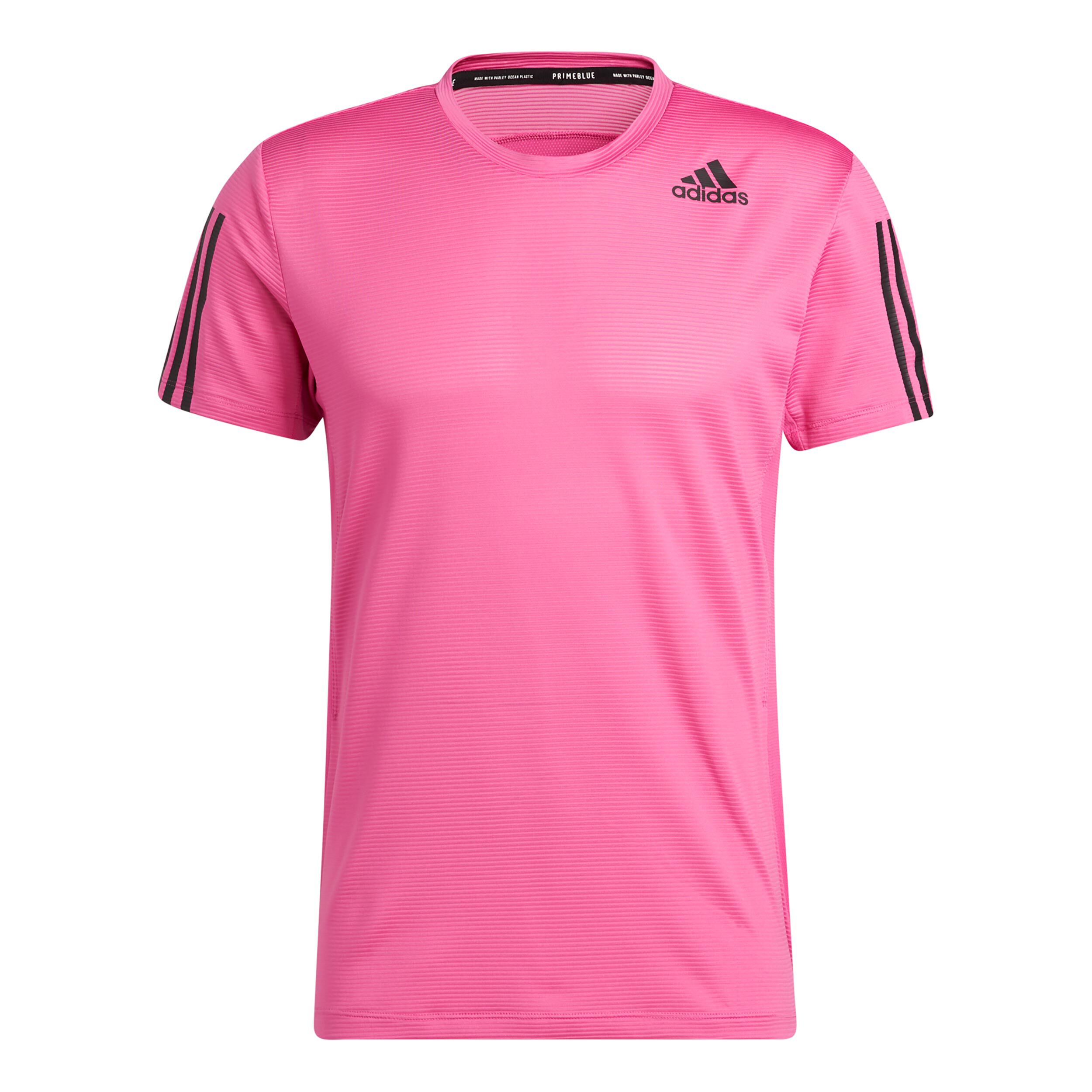 Mens adidas pink t shirt discount