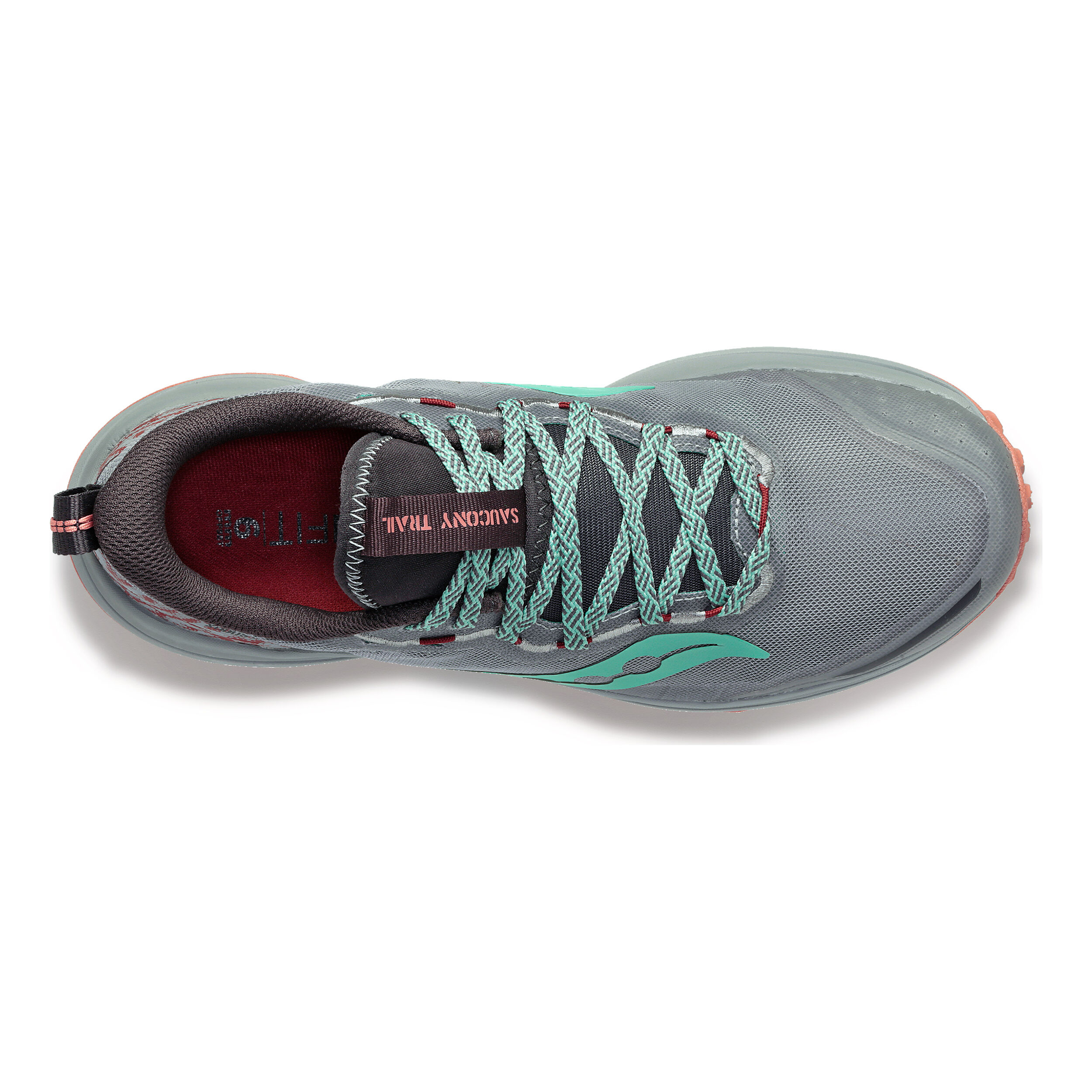 Acheter Saucony Xodus Ultra 2 Chaussure De Running Sans Stabilisateurs Femmes Gris Turquoise en ligne Running Point FR