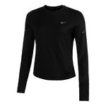 V&ecirc;tements Nike Nike Swift Longsleeve Maillot de course Femmes-noir