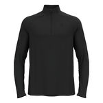 Vêtements Odlo Odlo Essential 1/2 Zip Maillot de course Hommes-noir