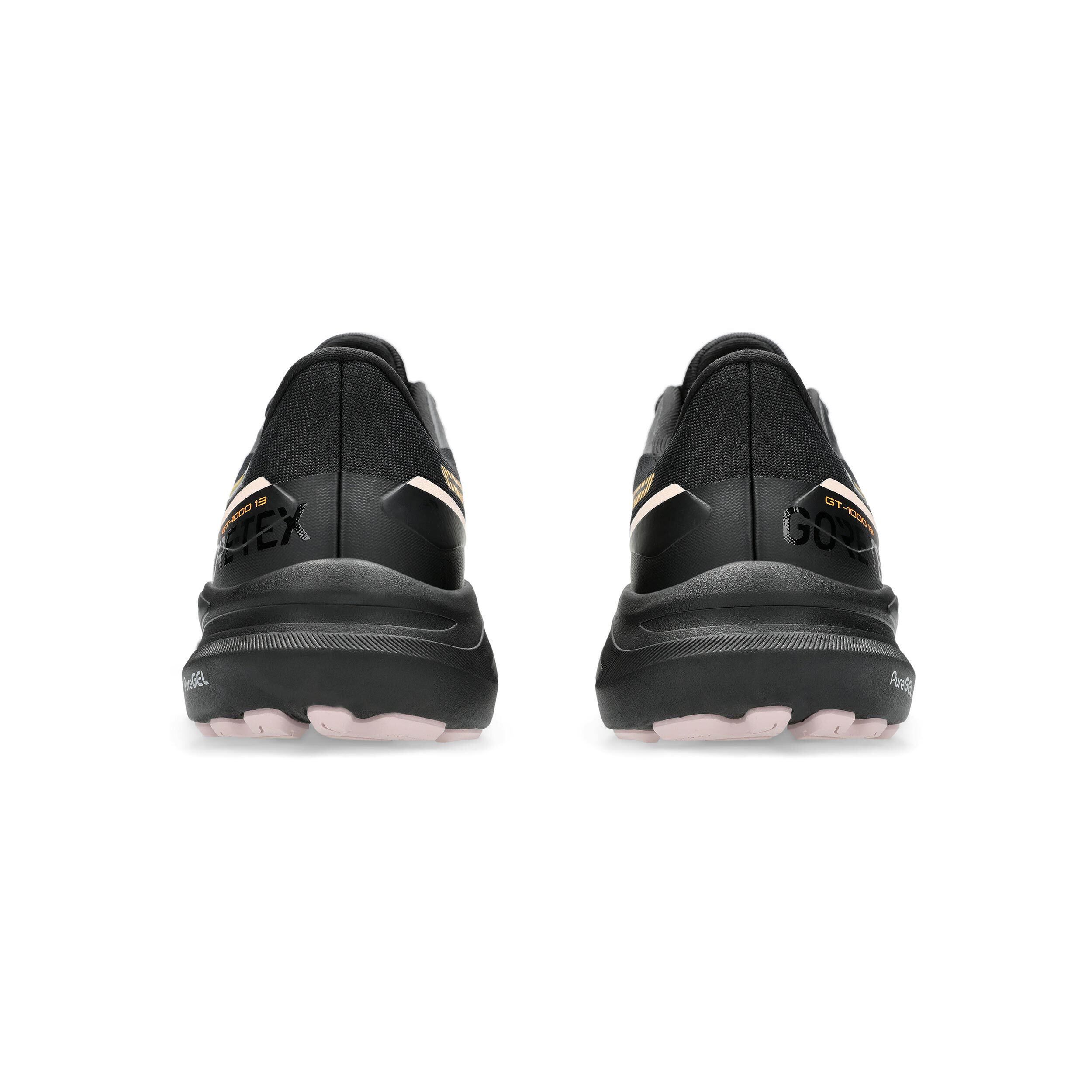 Acheter ASICS GT 1000 13 GTX Chaussure De Running Avec Stabilisateurs Femmes Noir Orange en ligne Running Point FR