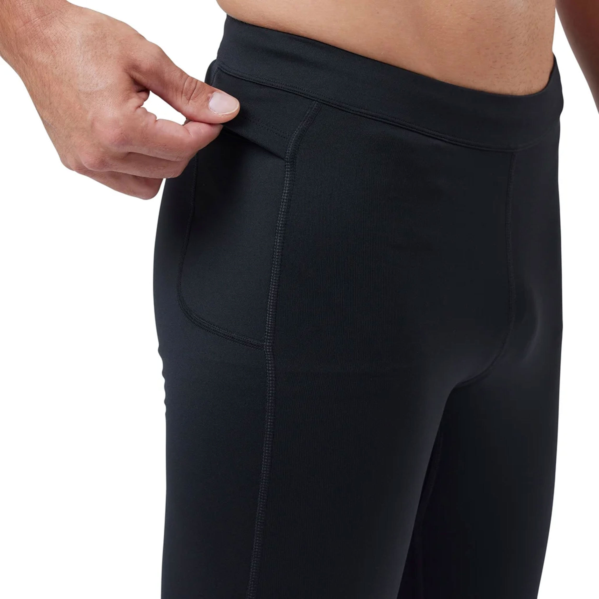 Acheter Odlo Essential Warm Collant Tight Hommes Noir en ligne Running Point FR