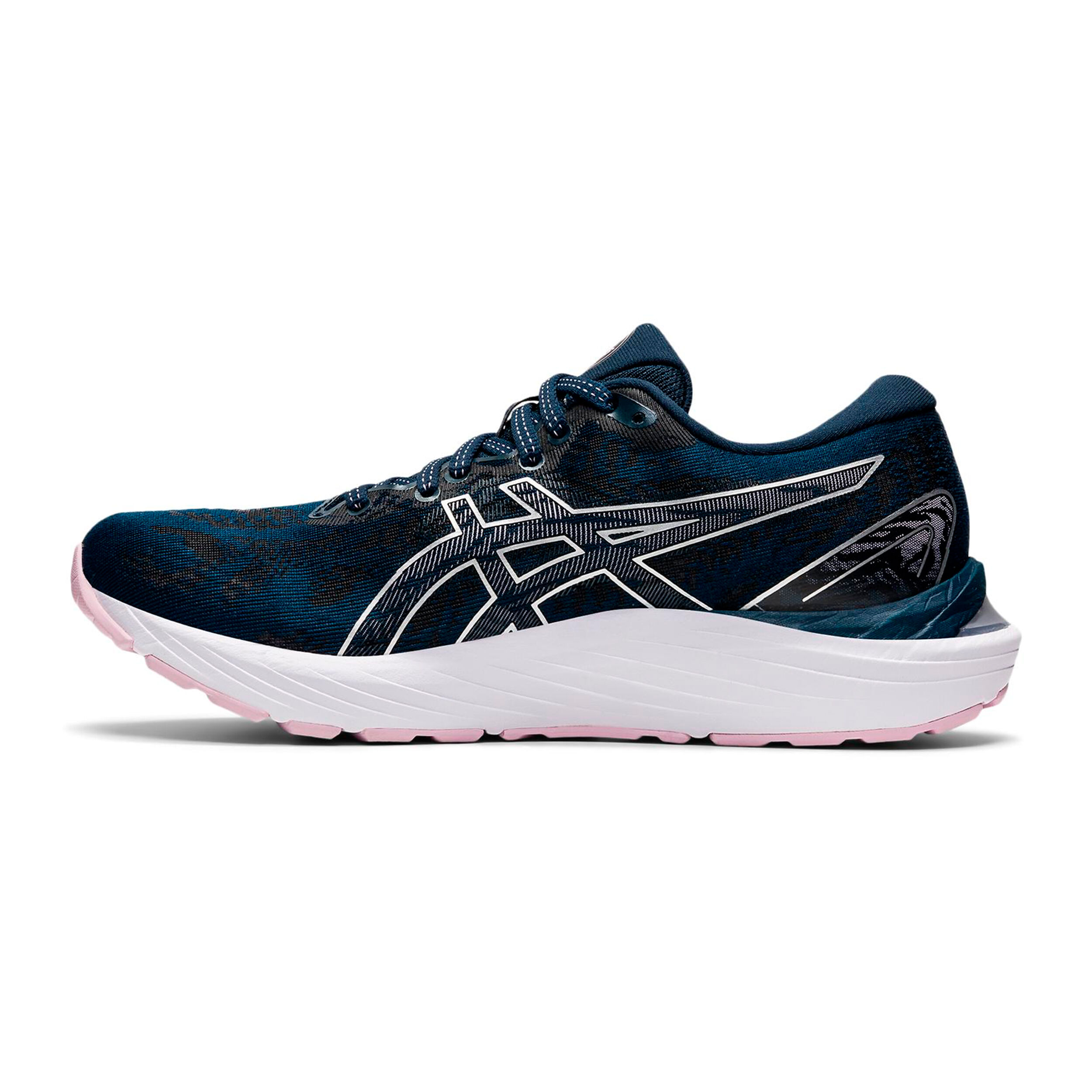 Acheter ASICS Gel Cumulus 23 Chaussure De Running Sans Stabilisateurs Femmes Bleu Argent en ligne Running Point FR