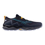 Chaussures de running Mizuno Mizuno Wave Daichi 9 GTX                   Chaussure trail Hommes-bleu fonc&eacute;, bleu