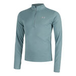 Vêtements Under Armour Under Armour Launch Quarter-Zip Maillot de course Hommes - bleu gris, 