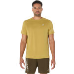 V&ecirc;tements ASICS ASICS Icon Maillot De Course Hommes-Jaune Lemon