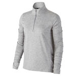 Vêtements Nike Nike Element Half-Zip Haut Manches Longues Femmes-Gris Clair,Argent