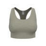 Seamless Medium Padded Soutien-gorge Sport Femmes-Kaki