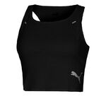 Vêtements Puma Puma Run Ultraspun Crop Maillot de course Femmes - noir, 