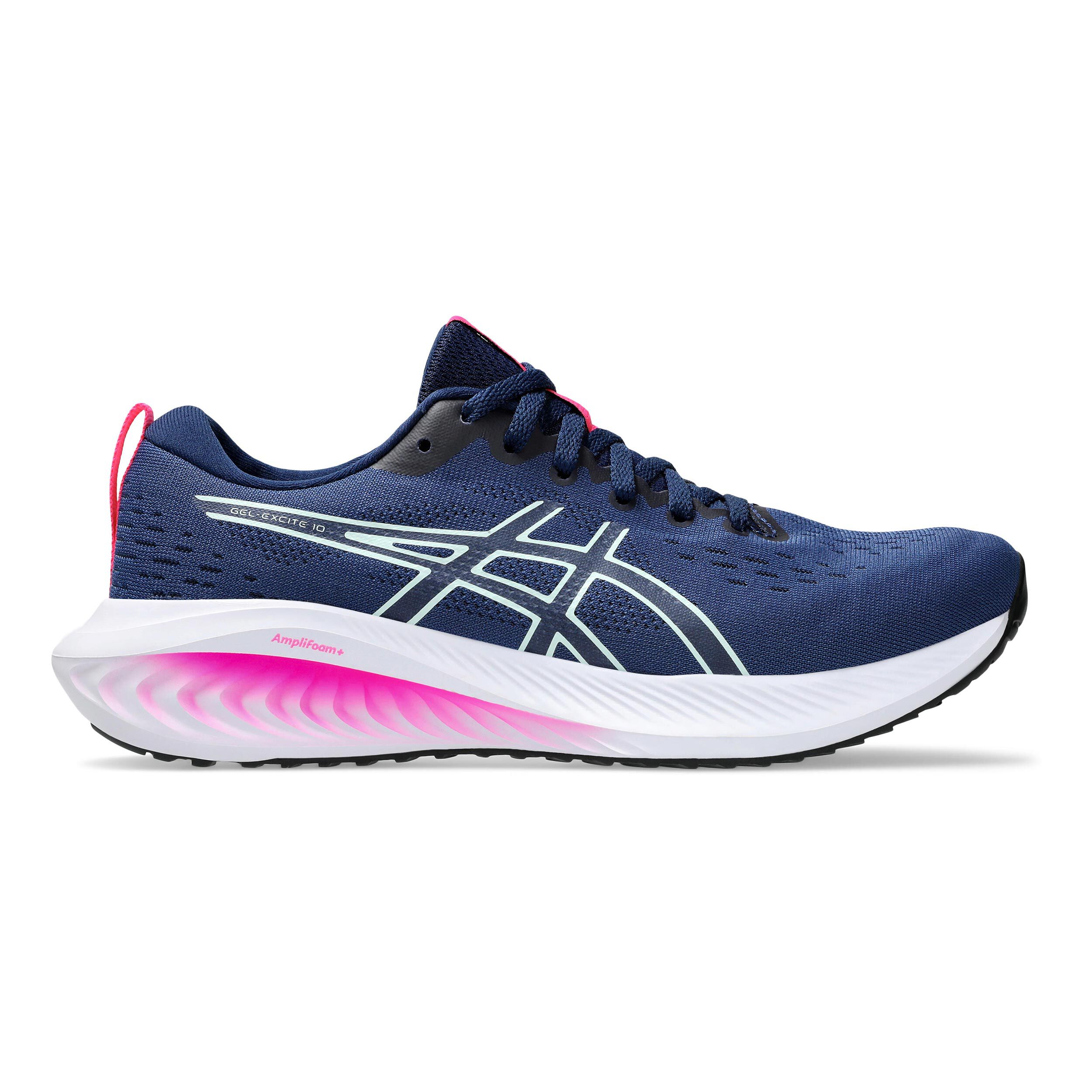 Acheter ASICS Gel Excite 10 Chaussure De Running Sans Stabilisateurs Femmes Bleu Fonce Blanc en ligne Running Point FR