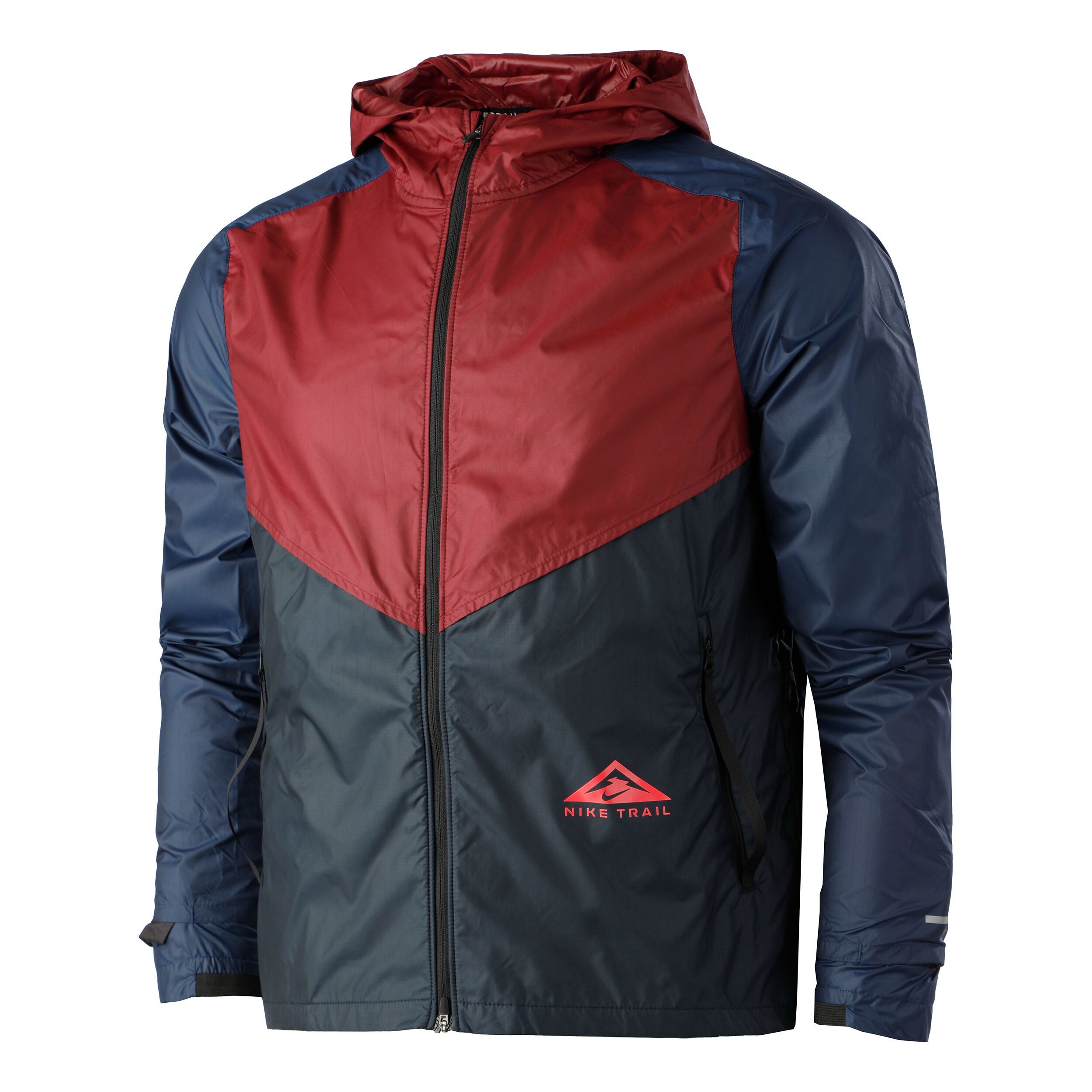 Veste nike best sale bleu et rouge