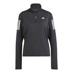 Vêtements adidas adidas Own The Run B Half-Zip Longsleeve Haut Manches Longues Femmes-Noir
