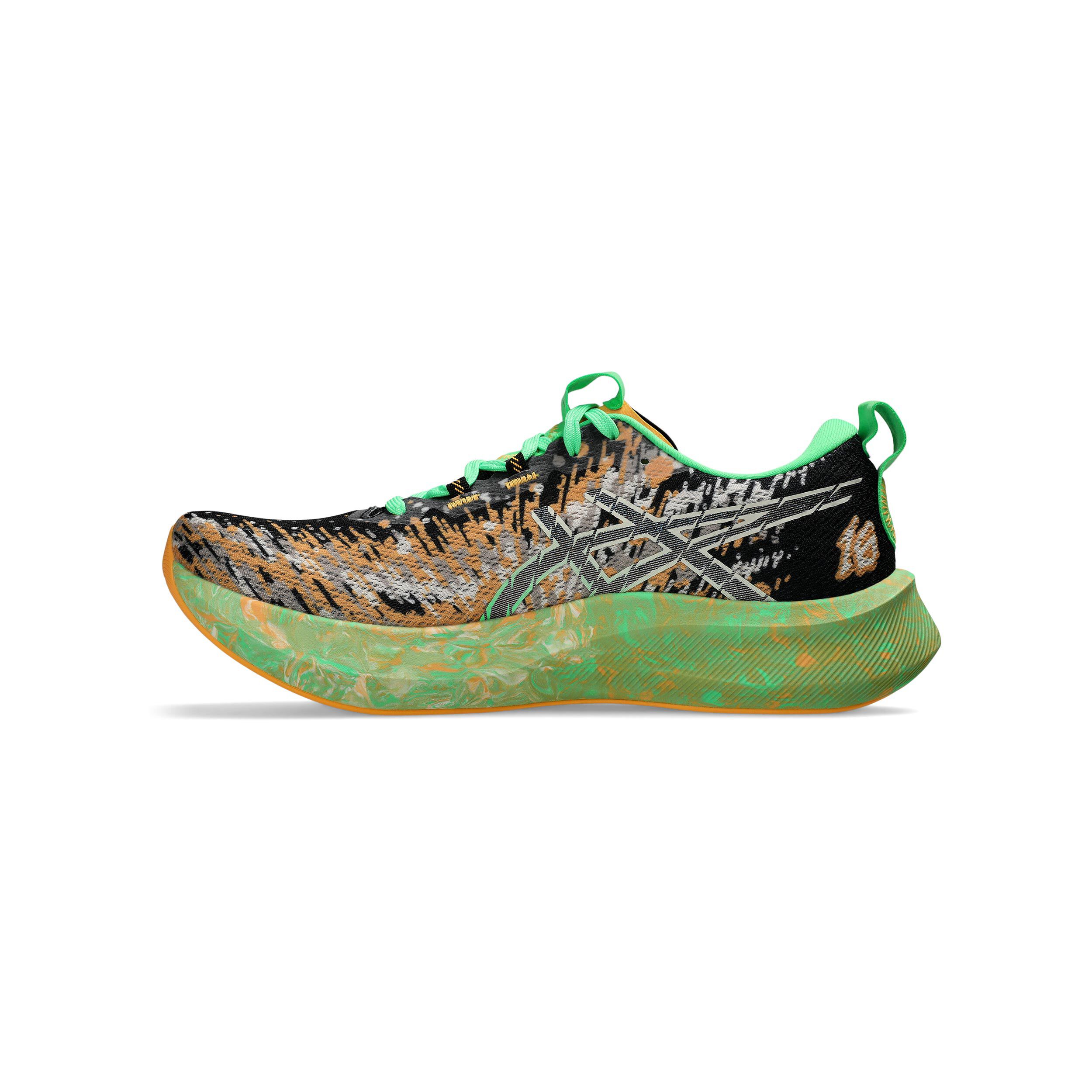 Acheter ASICS Noosa Tri 16 Chaussure De Competition Hommes Vert Noir en ligne Running Point FR