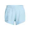 Fly By 3in Short De Running Femmes-Bleu