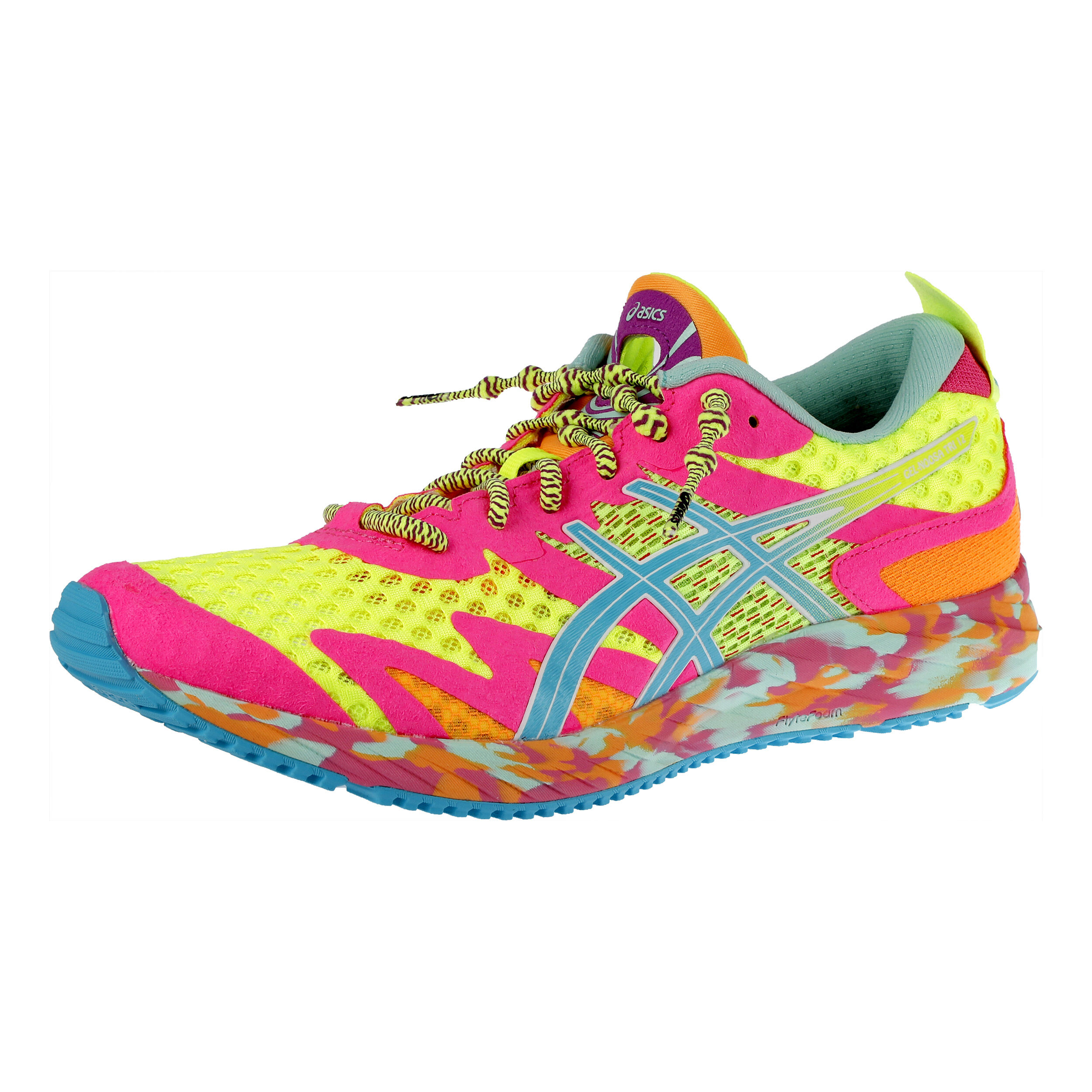Asics jaune fluo femme hot sale