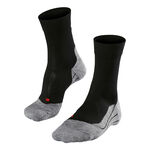 V&ecirc;tements Falke Falke RU4 Endurance Chaussettes de running Hommes-noir, gris
