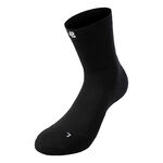 V&ecirc;tements Bauerfeind Bauerfeind Ultralight Mid Cut Chaussettes De Running Femmes-Noir