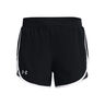 Fly By Elite 5in Shorts Femmes-Noir,Blanc