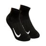 Court Multiplier Max Chaussettes De Sport Pack De 2 Unités-Noir,Blanc