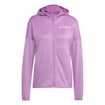 V&ecirc;tements adidas adidas Terrex XPR Light Fleece Veste Running Femmes-Violet