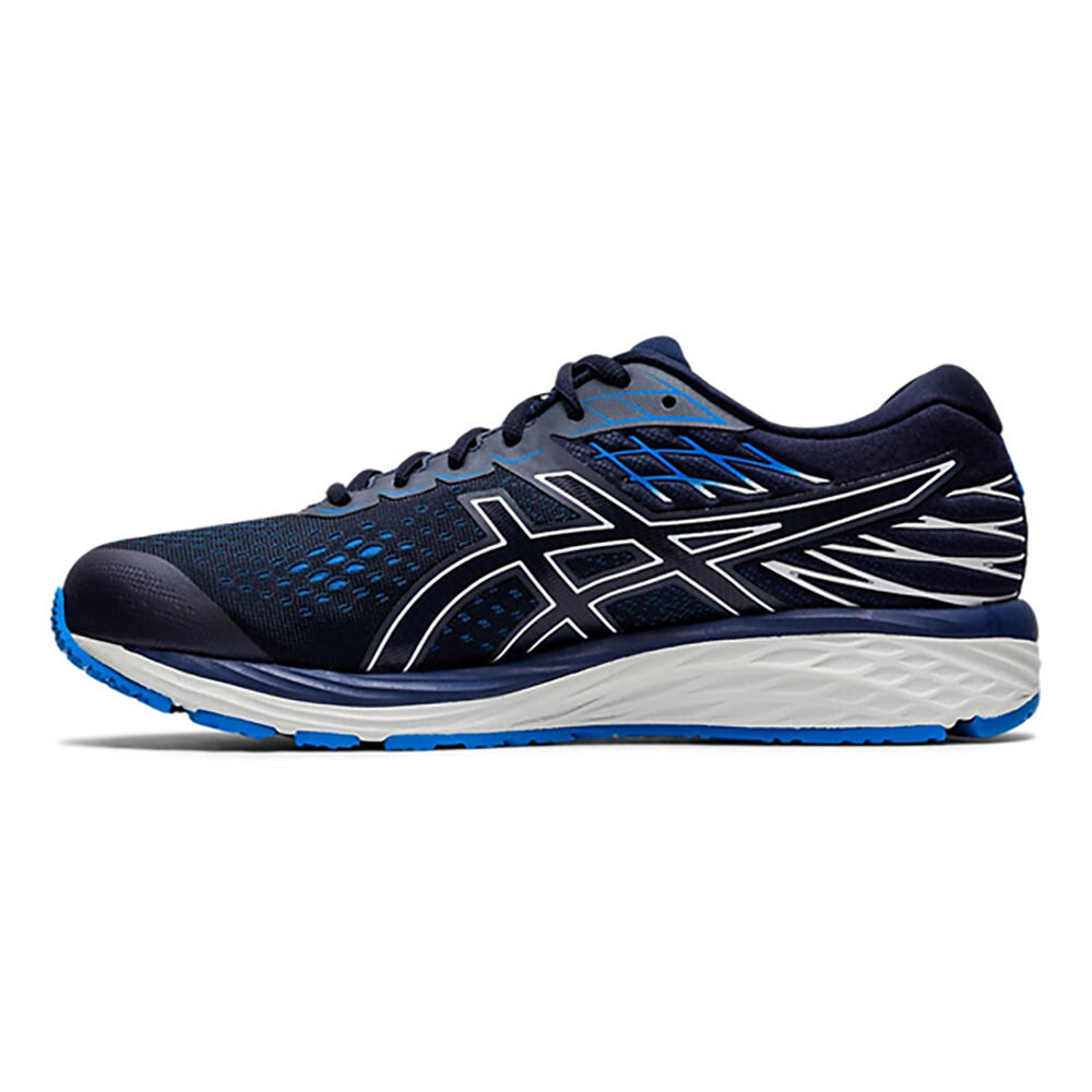 Acheter ASICS Gel Cumulus 21 Chaussure De Running Sans Stabilisateurs Hommes Bleu Fonce Bleu en ligne Running Point FR