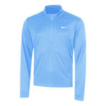 V&ecirc;tements Nike Nike Pacer Half-Zip Longsleeve Maillot de course Hommes-bleu clair