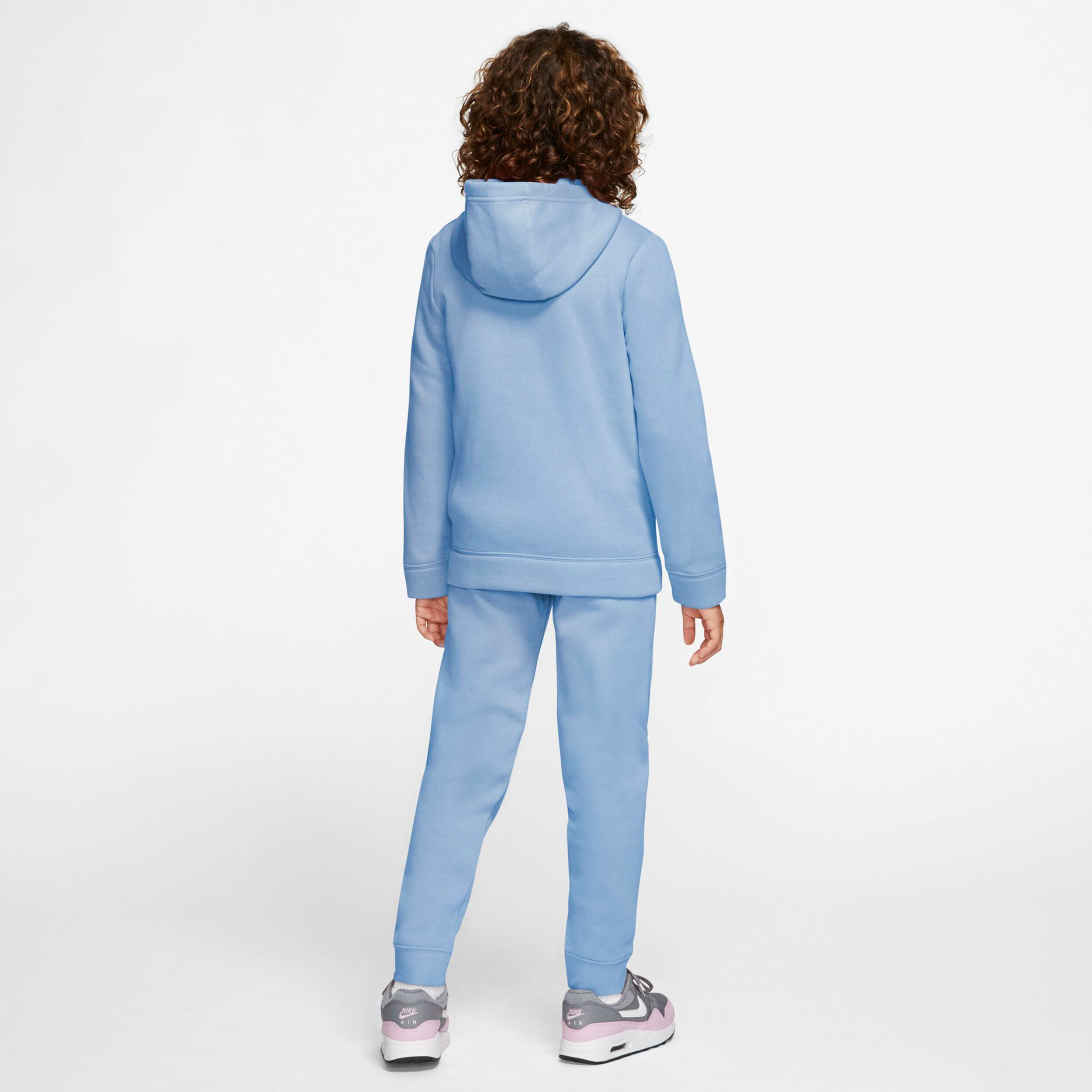 Jogging nike top bleu clair