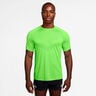 Stride Tee Maillot de course Hommes-vert clair, argent