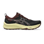 Chaussures de running ASICS ASICS Trabuco Terra 3 Chaussure trail Femmes-noir, rouge foncé