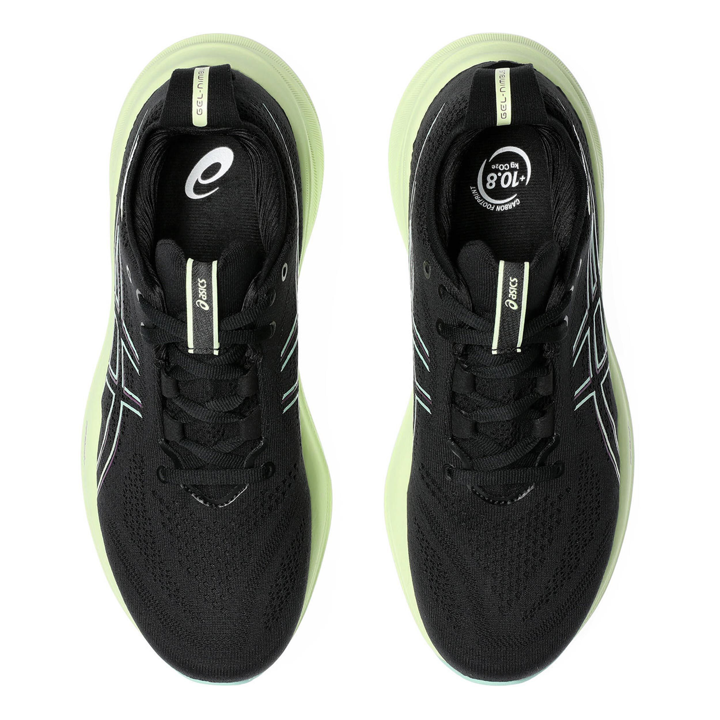 Acheter ASICS Gel Nimbus 26 Chaussure De Running Sans Stabilisateurs Femmes Noir Jaune Lemon en ligne Running Point FR
