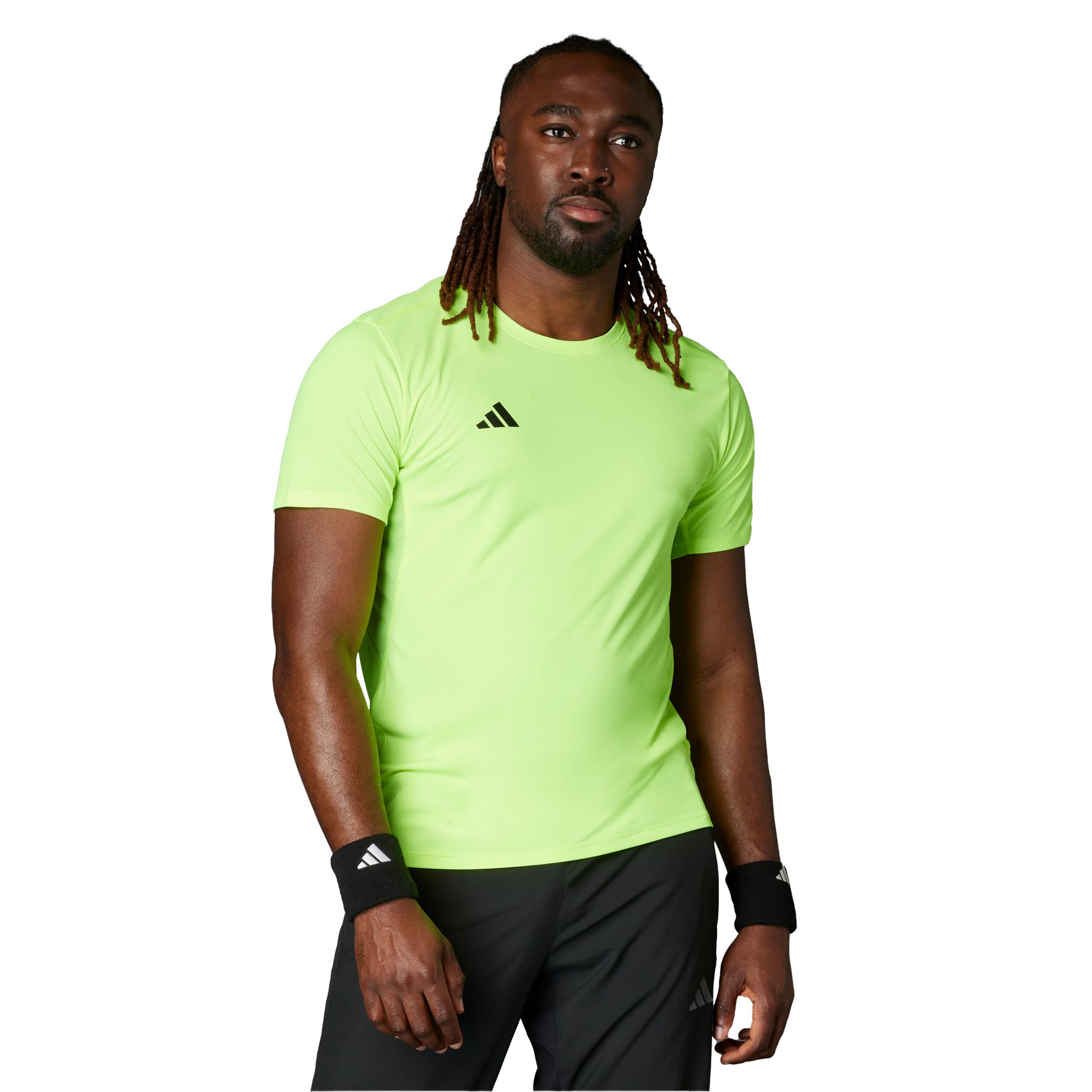 Neon green adidas shirt deals