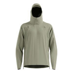 Vêtements Odlo Odlo X-Alp Waterproof Pro Veste Running Hommes-Vert Olive