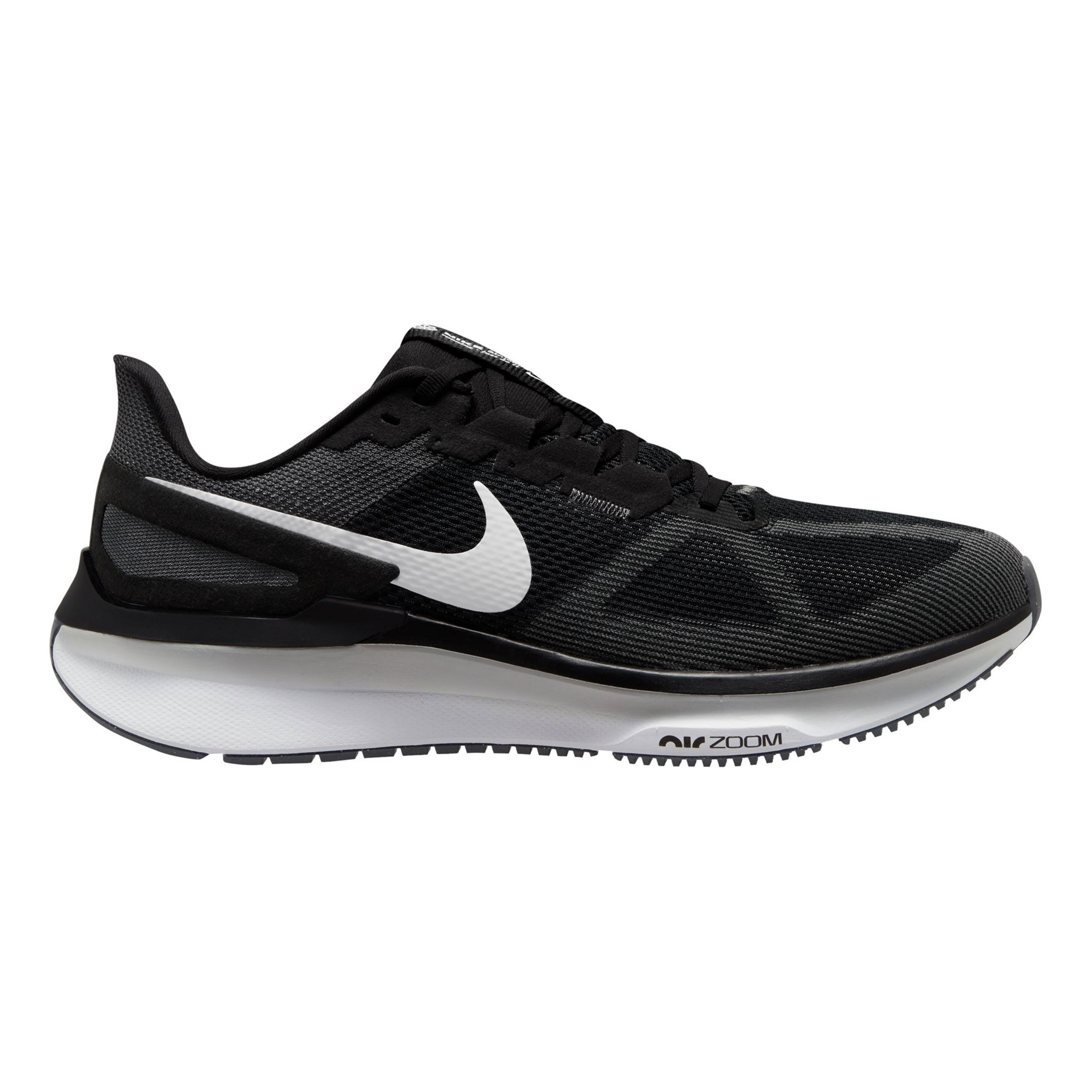 Acheter Nike Air Zoom Structure 25 Chaussure De Running Avec Stabilisateurs Hommes Noir Blanc en ligne Running Point FR