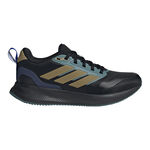 Chaussures de running adidas adidas Runfalcon 5 Chaussure De Running Sans Stabilisateurs Enfants-Noir,Kaki