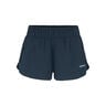 ADV Essence 2in 2 Short De Running Femmes-Bleu Foncé