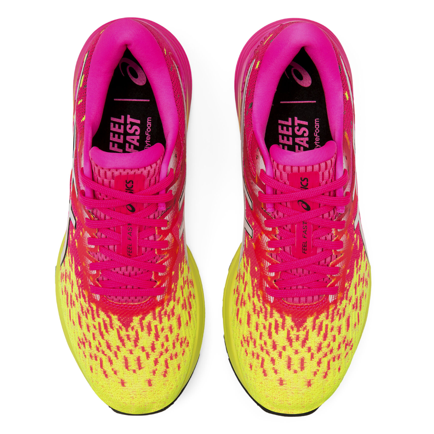 Asics dynaflyte femme jaune discount