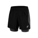 Vêtements ASICS Road 2in1 5in Short