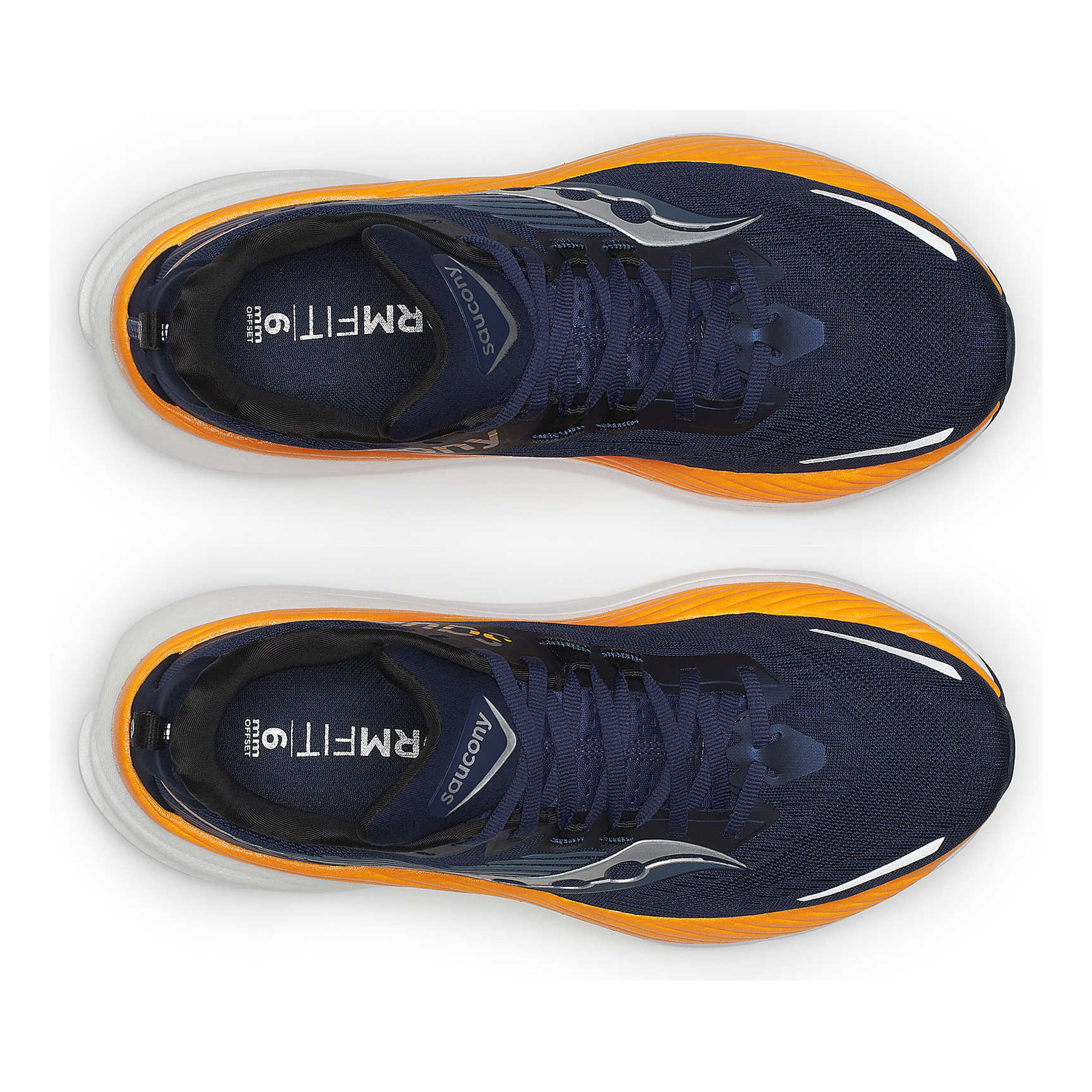 Acheter Saucony Hurricane 24 Chaussure De Running Avec Stabilisateurs Hommes Bleu Fonce Orange en ligne Running Point FR