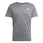 Vêtements adidas adidas Own The Run Maillot De Course Hommes-Noir,Gris Foncé