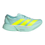 Chaussures de running adidas adidas adizero Adios Pro 4 Chaussure de comp&eacute;tition Femmes-mint, jaunes fluo