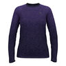 Essential Seamless Haut Manches Longues Femmes-Bleu Foncé