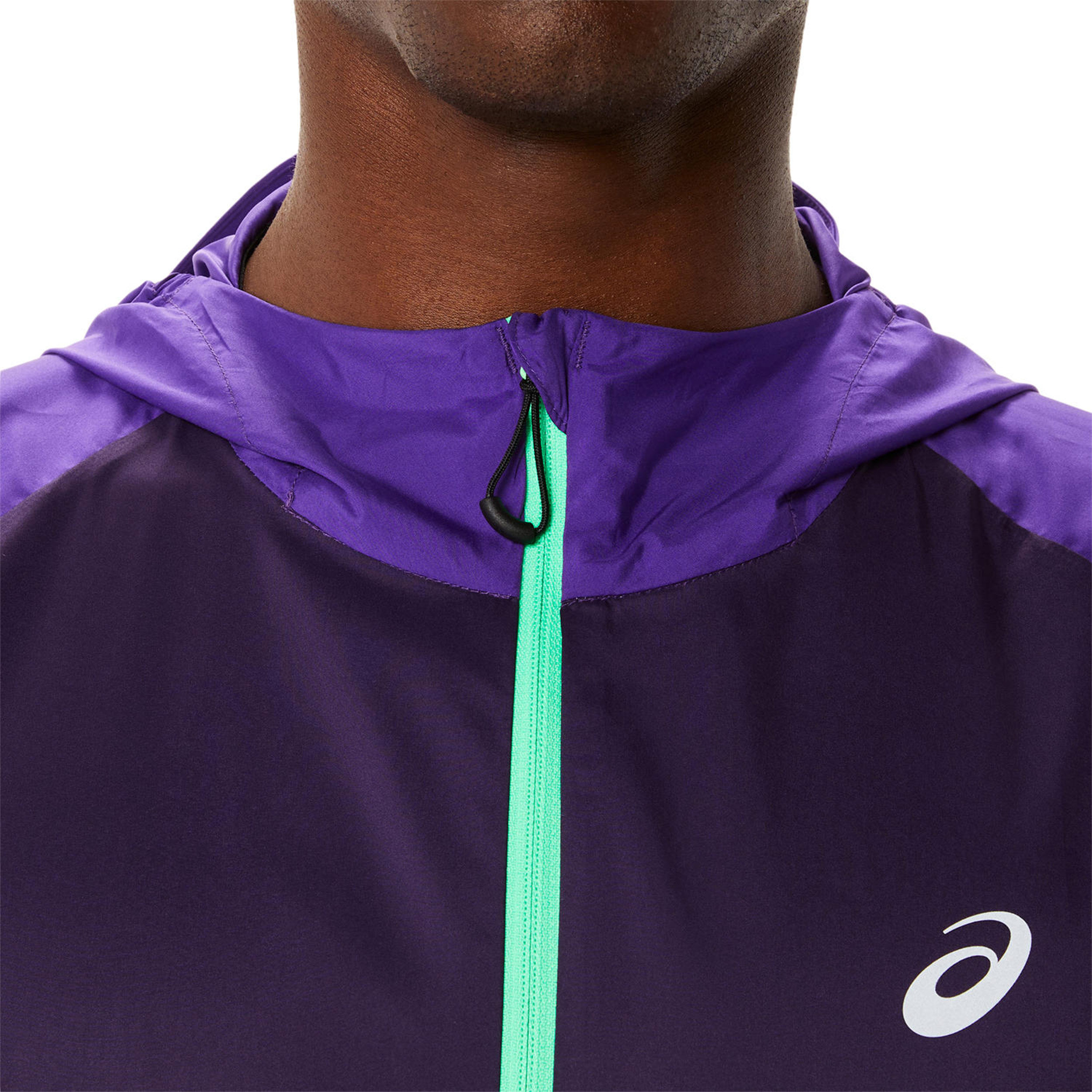 Lite Show Veste Running Hommes Violet Noir