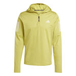 Vêtements adidas adidas Own the Run Winter Half-Zip Maillot de course Hommes-jaune