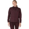 Road Veste running Femmes-rouge foncé