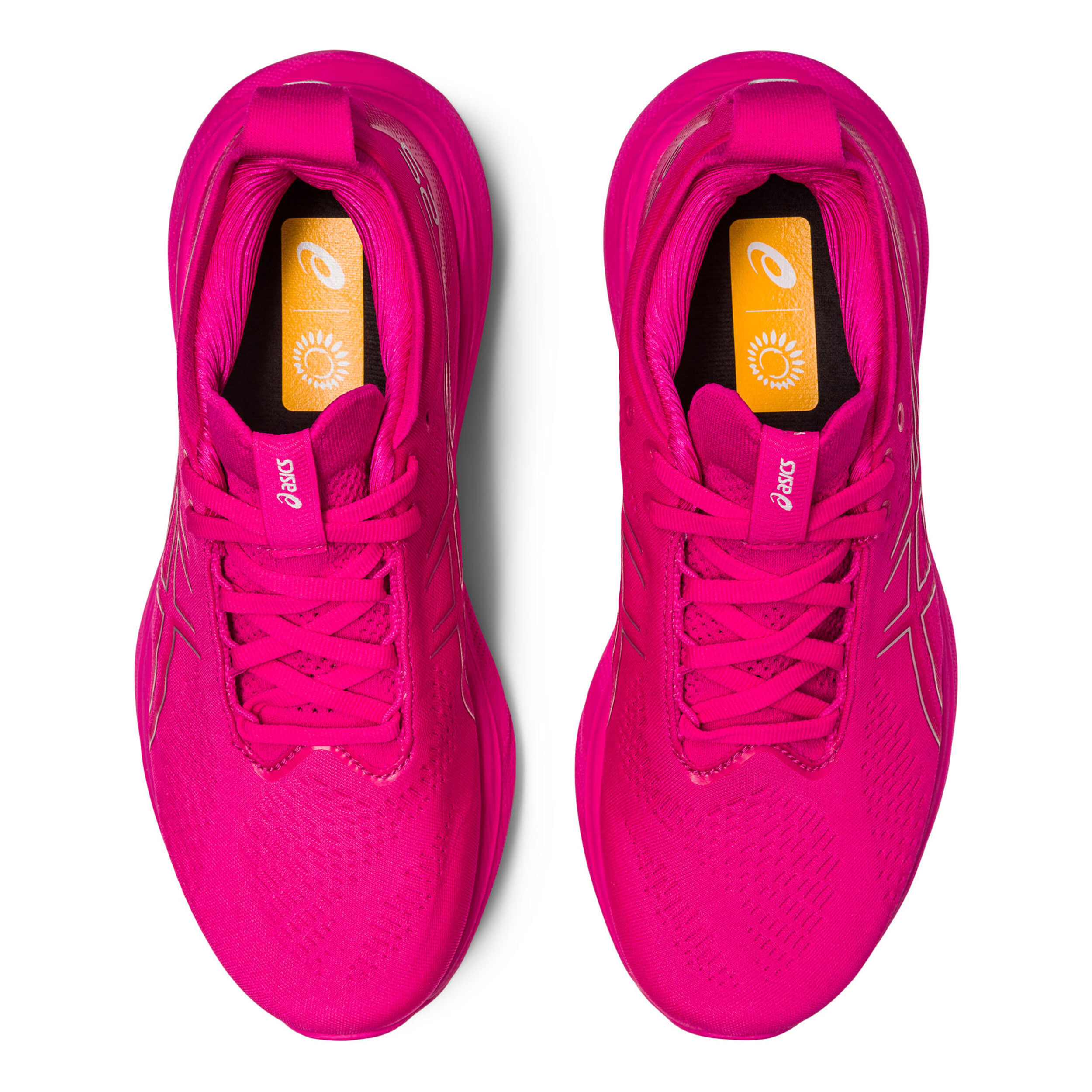 Neon pink asics store