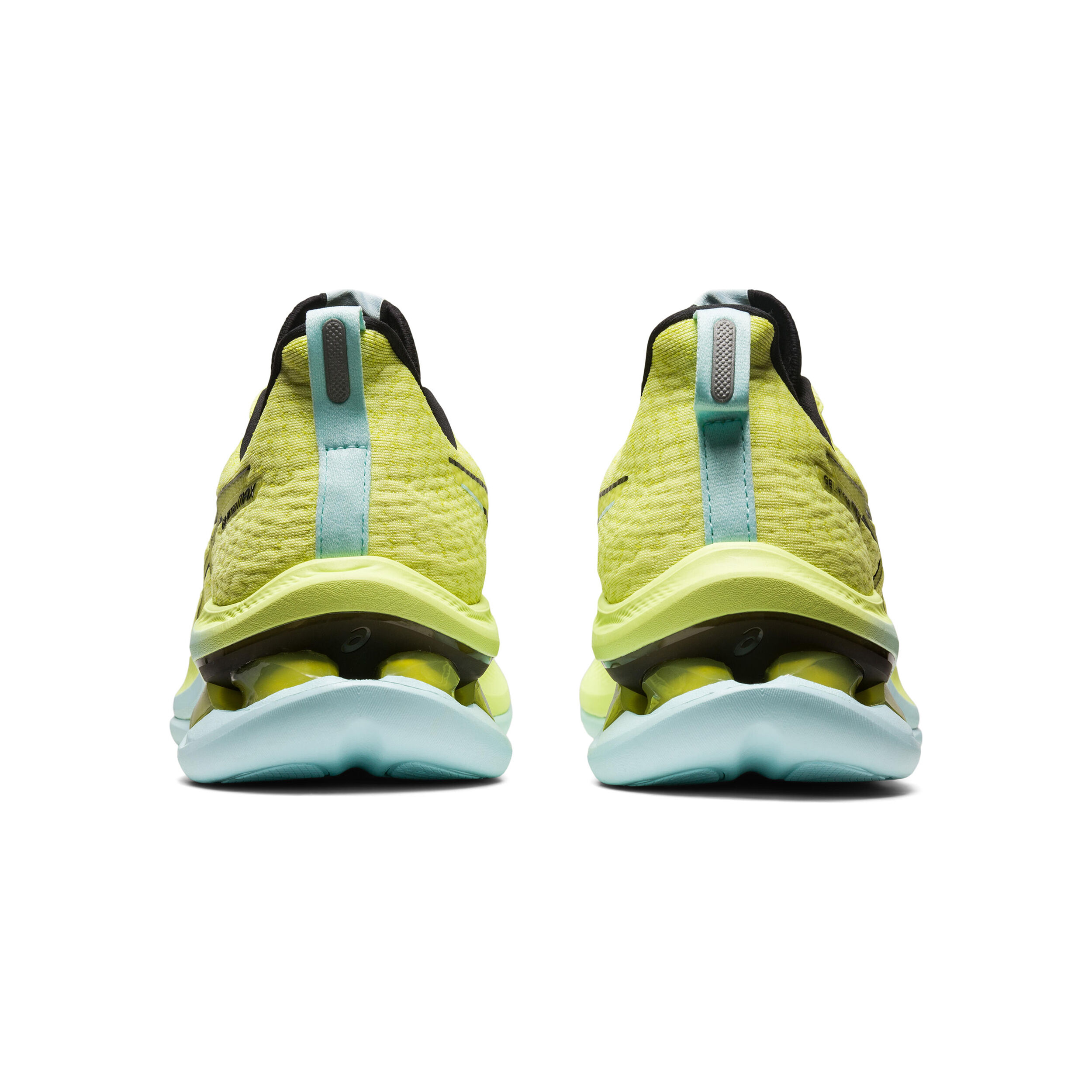 Acheter ASICS Gel Kinsei Max Chaussure De Running Sans Stabilisateurs Hommes Jaune Turquoise en ligne Running Point FR