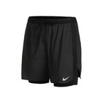 Vêtements Nike Nike Dri-Fit Stride 2in1 7in Short De Running Hommes-Noir,Gris