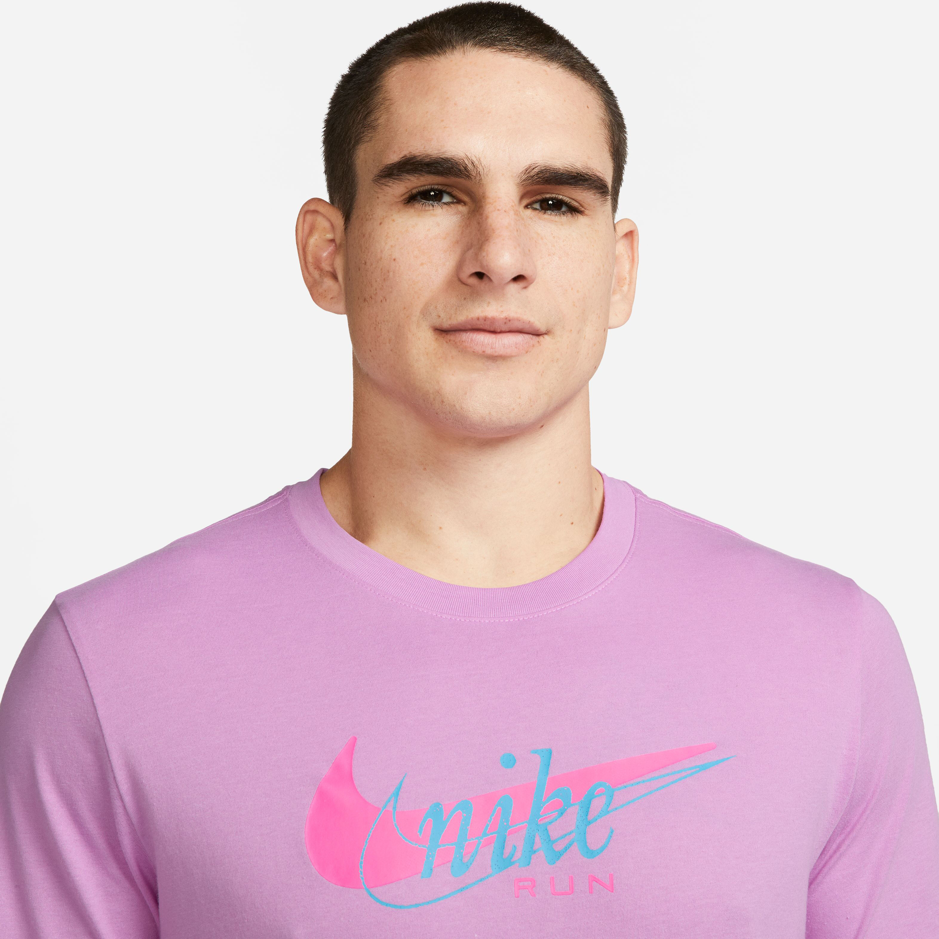 Acheter Nike Dri Fit Running Heritage Maillot De Course Hommes Violet en ligne Running Point FR